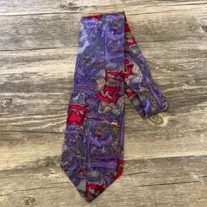 J. Garcia silk tie